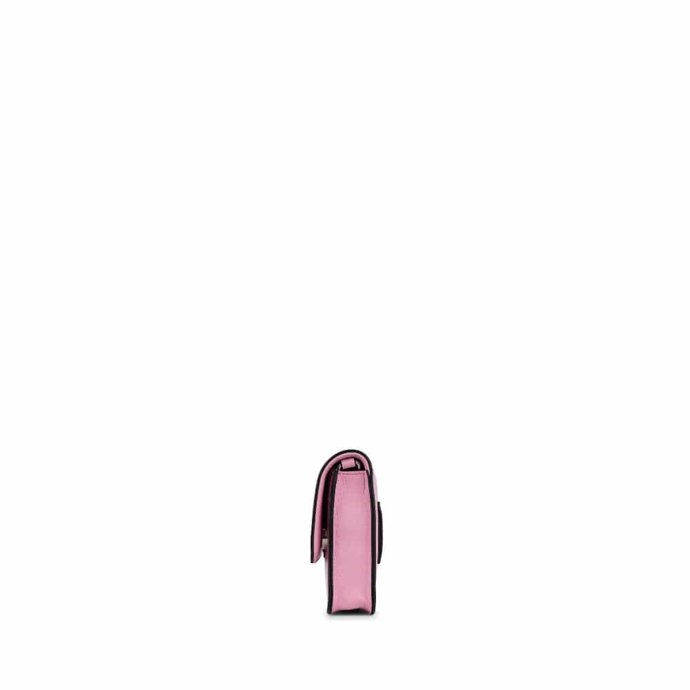 Le Gabrielle - Sac à main 3-en-1 en cuir vegan whisper pink