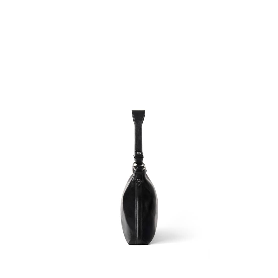 Le Gianna - Sac à main 2-en-1 en cuir vegan noir