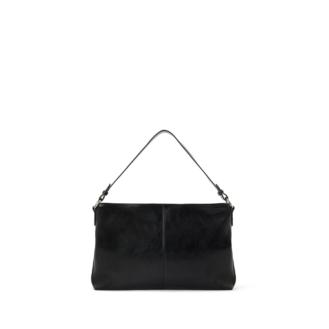 Le Gianna - Sac à main 2-en-1 en cuir vegan noir