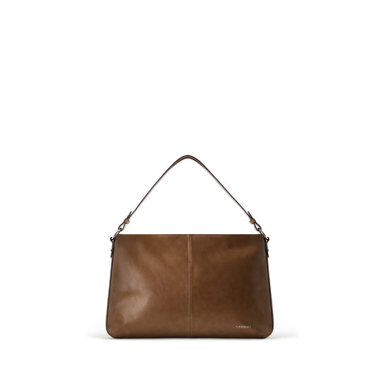 The Gianna - 2 in 1 Hazelnut Vegan Leather Shoulder Bag