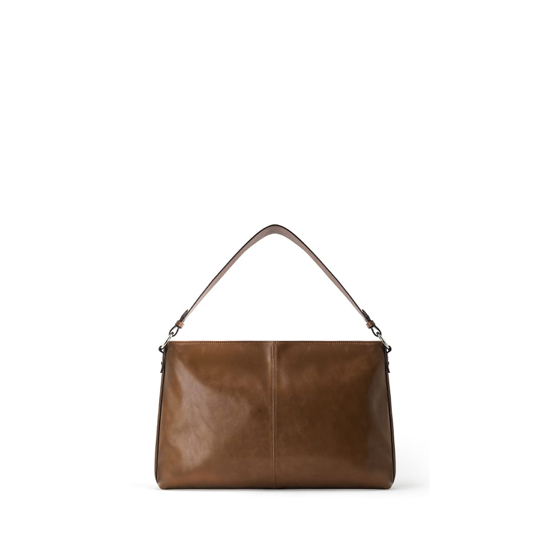 The Gianna - 2 in 1 Hazelnut Vegan Leather Shoulder Bag