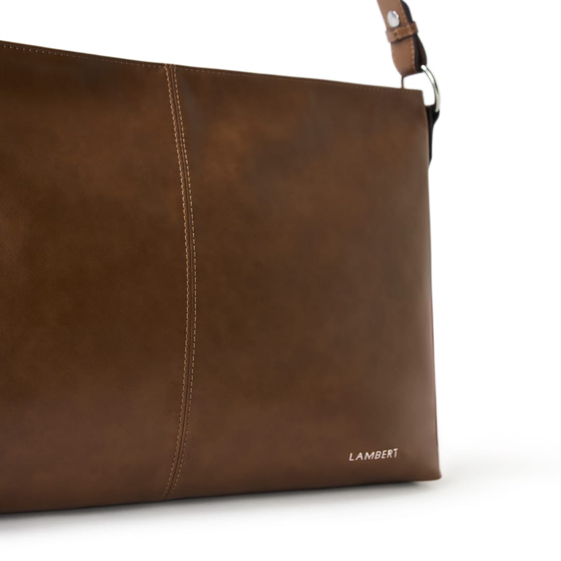 The Gianna - 2 in 1 Hazelnut Vegan Leather Shoulder Bag