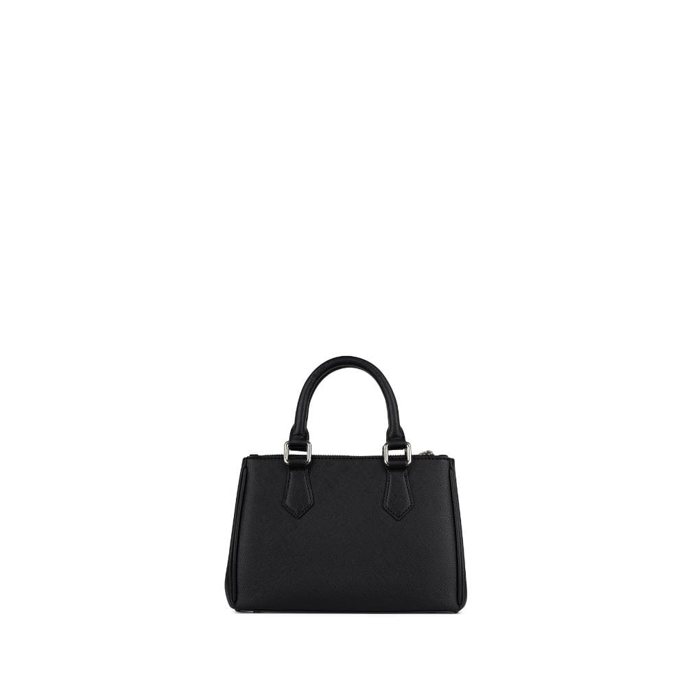 The Gigi - 2-In-1 Black Vegan Leather Handbag