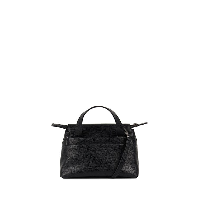 The Ginny – 2-in-1 Black Vegan Leather Crossbody Bag