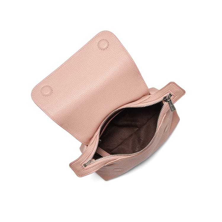 The Ginny – 2-in-1 Chiffon Vegan Leather Crossbody Bag