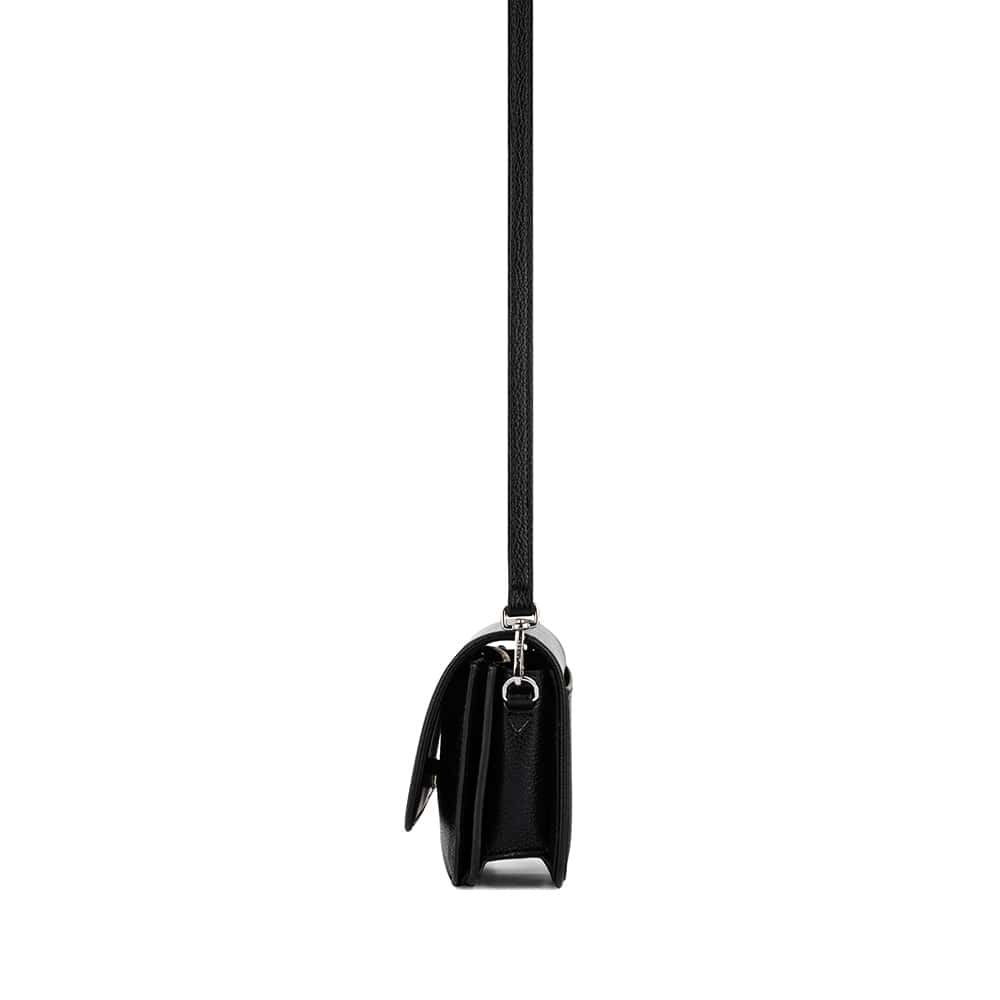 Le Grace – Sac à main 3-en-1 en cuir vegan noir