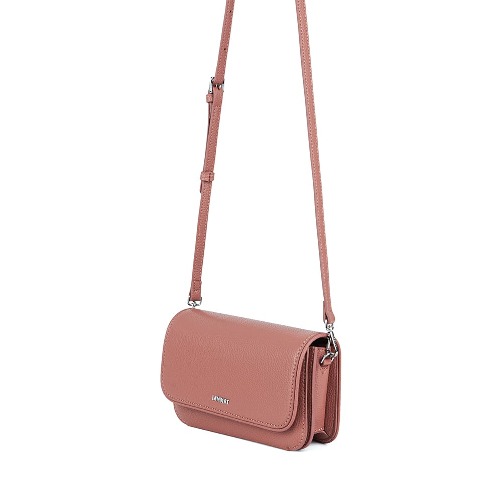 Le Grace – Sac à main 3-en-1 en cuir vegan clay