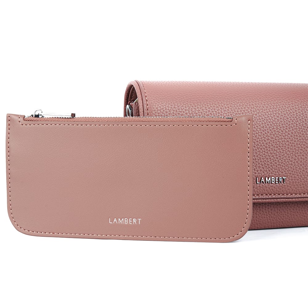 Le Grace – Sac à main 3-en-1 en cuir vegan clay