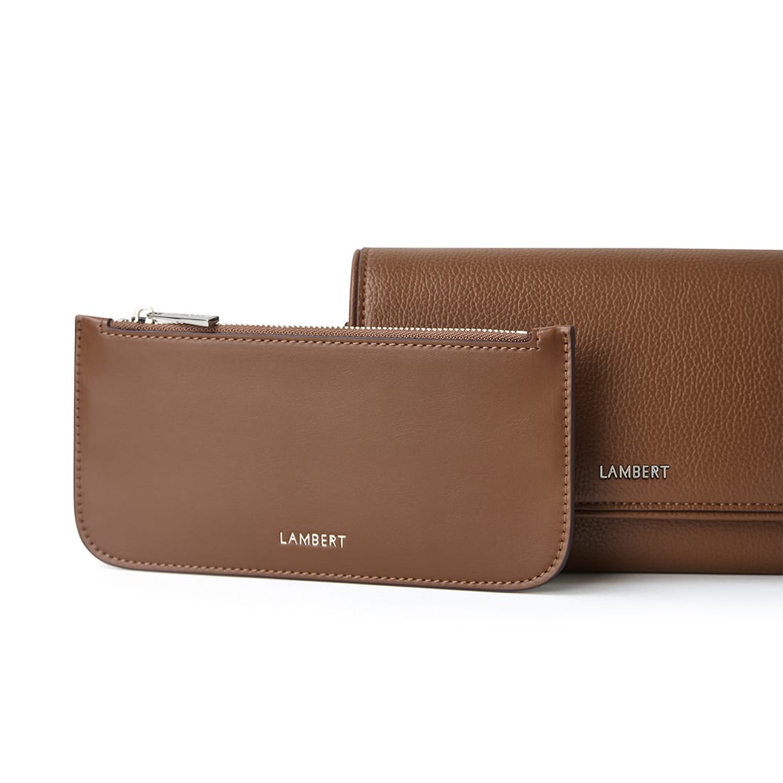 Le Grace – Sac à main 3-en-1 en cuir vegan hazelnut