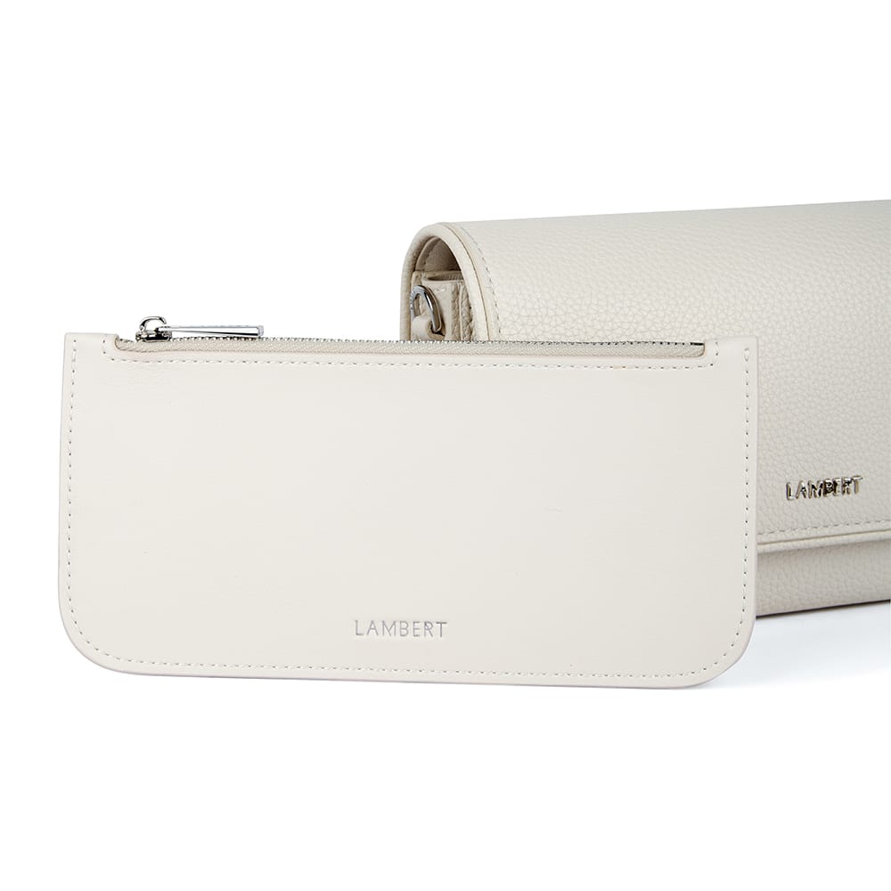 Le Grace – Sac à main 3-en-1 en cuir vegan porcelain