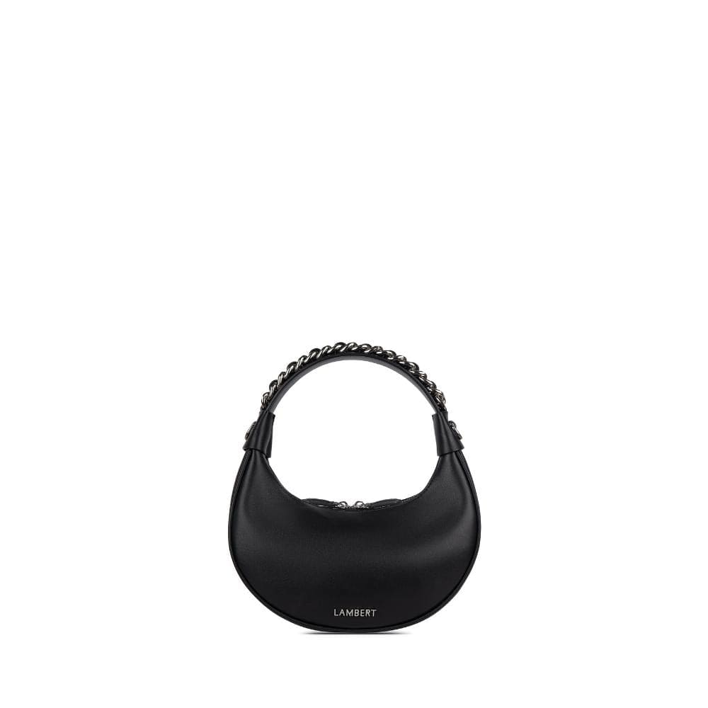 The Hailey - 2-In-1 Black Vegan Leather Handbag