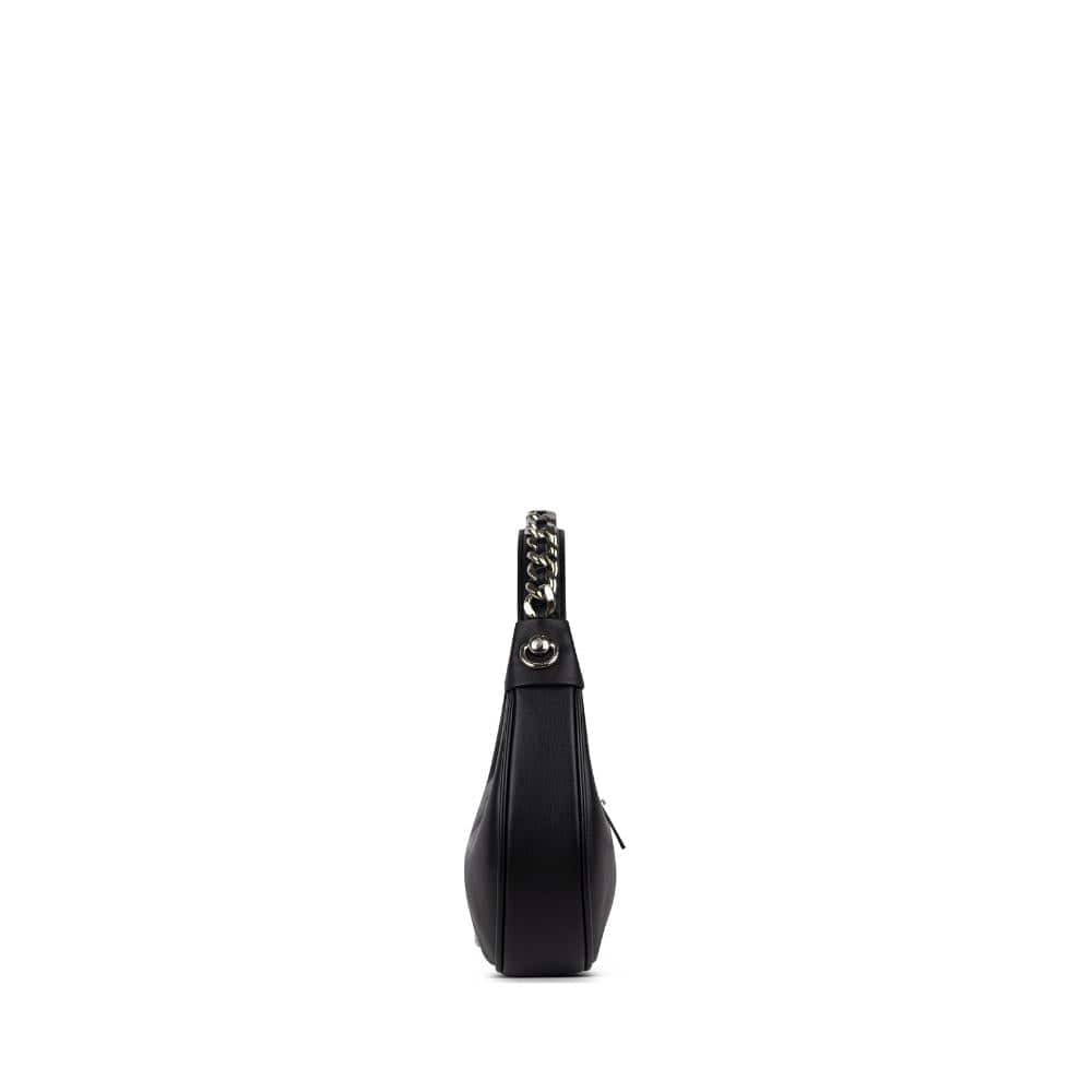 The Hailey - 2-In-1 Black Vegan Leather Handbag