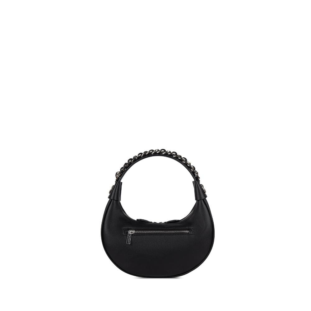 The Hailey - 2-In-1 Black Vegan Leather Handbag