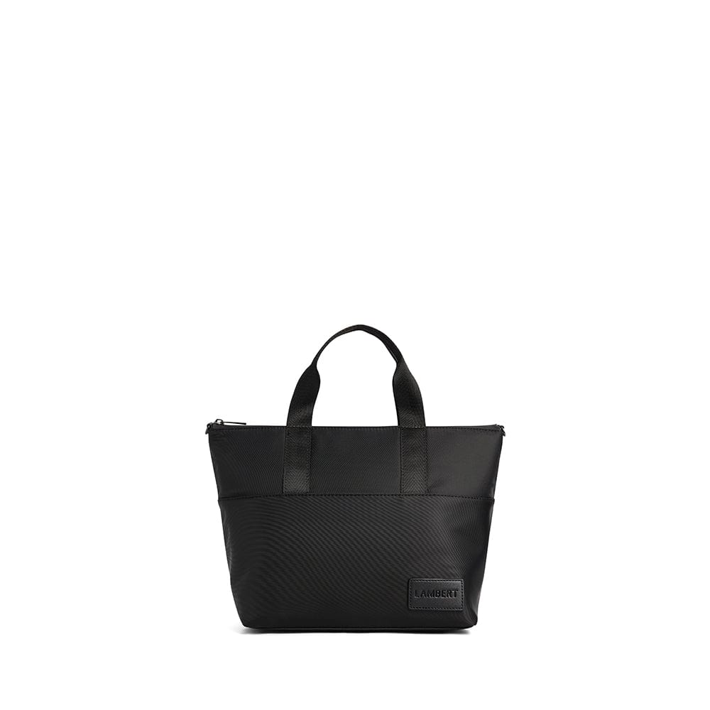 The Hollie - 2-in-1 Black Recycled Nylon Lunch Box