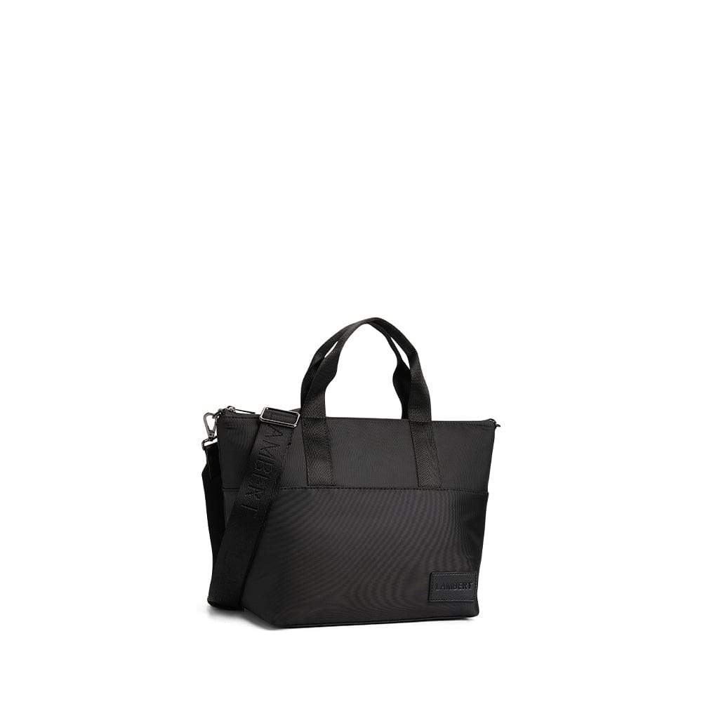 The Hollie - 2-in-1 Black Recycled Nylon Lunch Box – Lambert