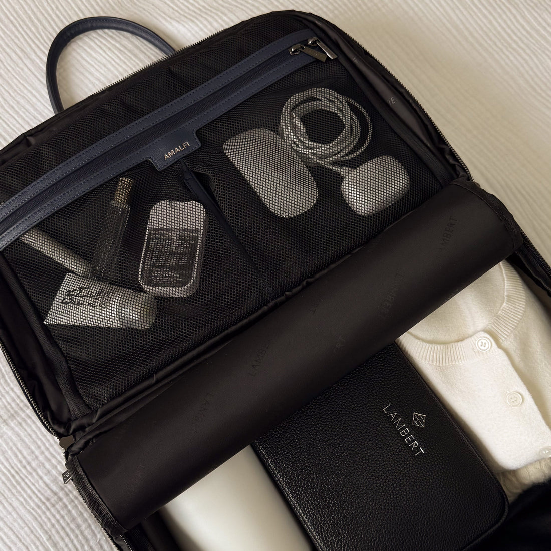 Le Amalfi – Petit Sac de voyage en nylon marine