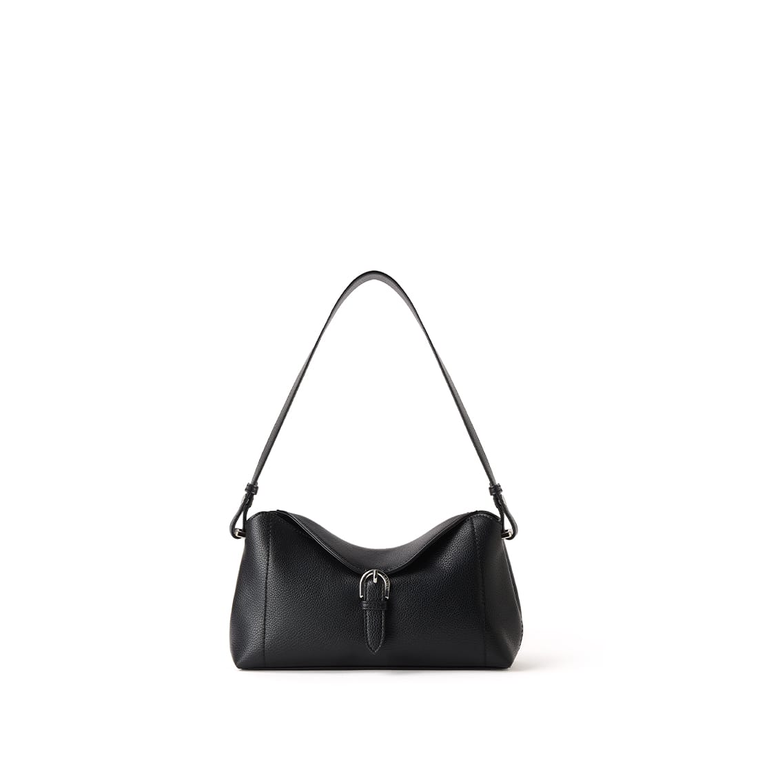Le Joelle – Sac à épaule 2-en-1 en cuir vegan vegan noir