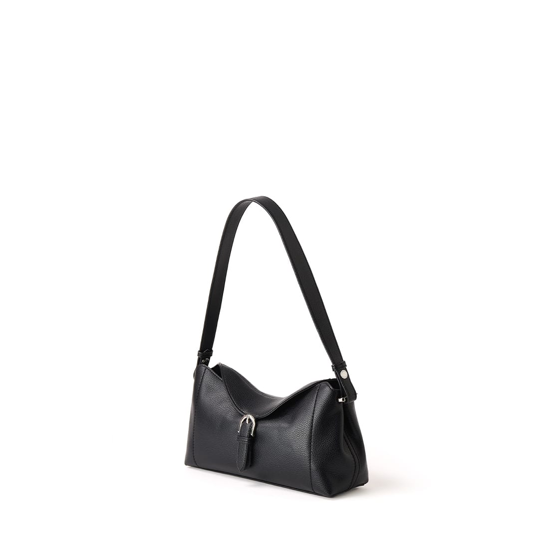 Le Joelle – Sac à épaule 2-en-1 en cuir vegan vegan noir