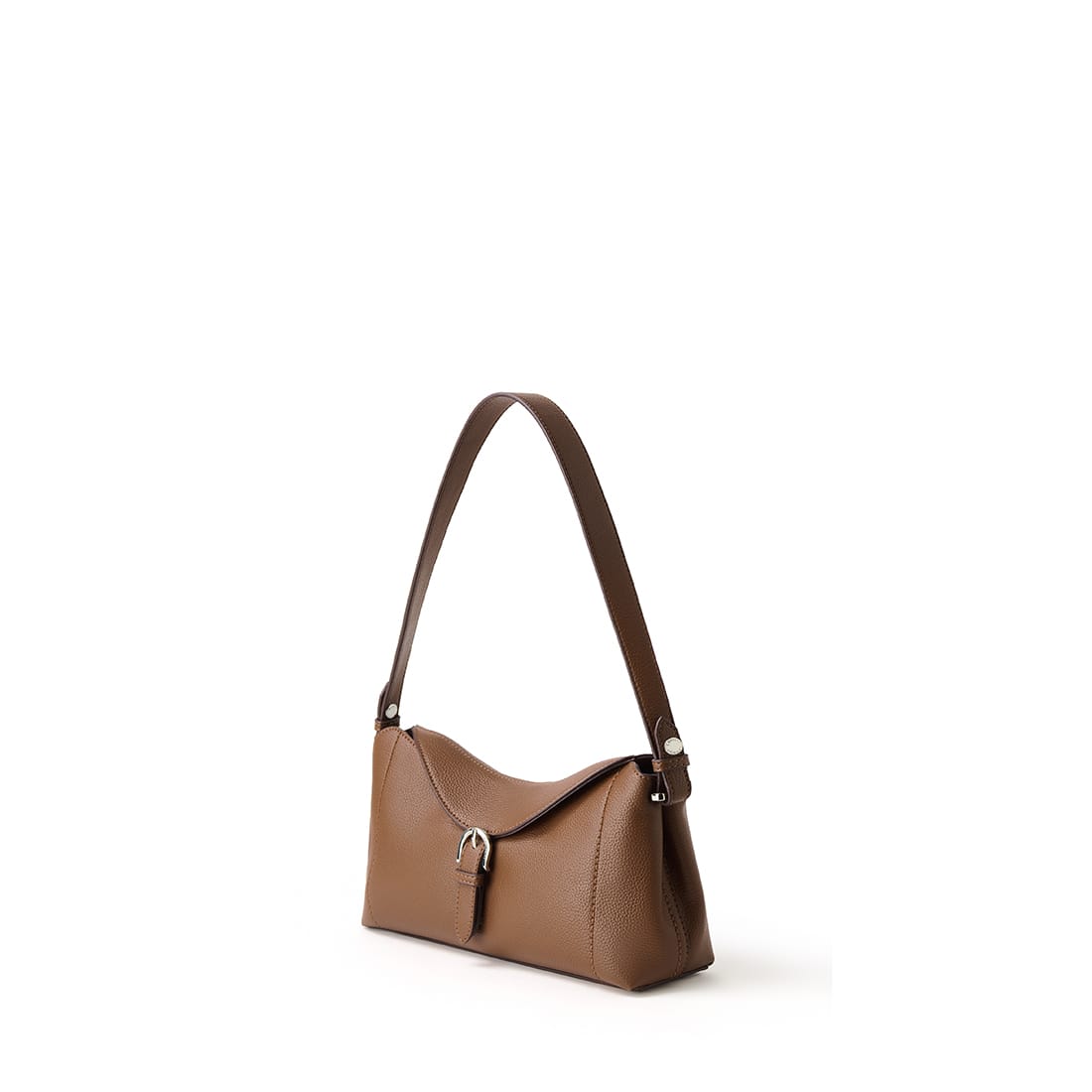 Le Joelle – Sac à épaule 2-en-1 en cuir vegan vegan hazelnut