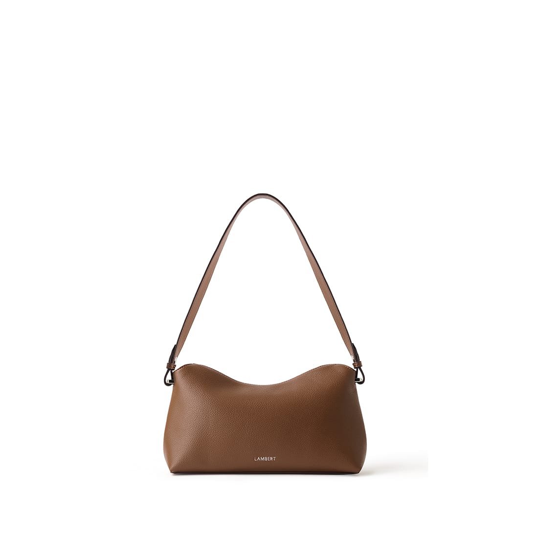Le Joelle – Sac à épaule 2-en-1 en cuir vegan vegan hazelnut