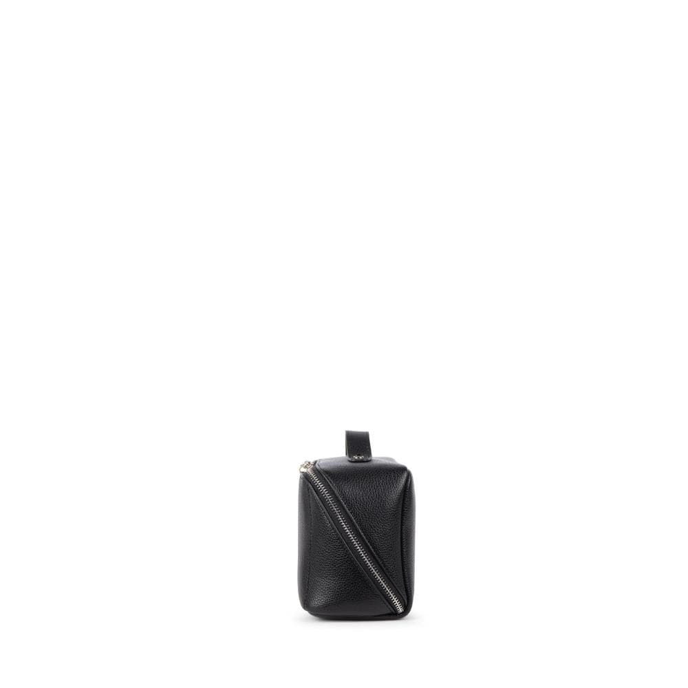 La Jolie - Trousse à maquillage en cuir vegan noire