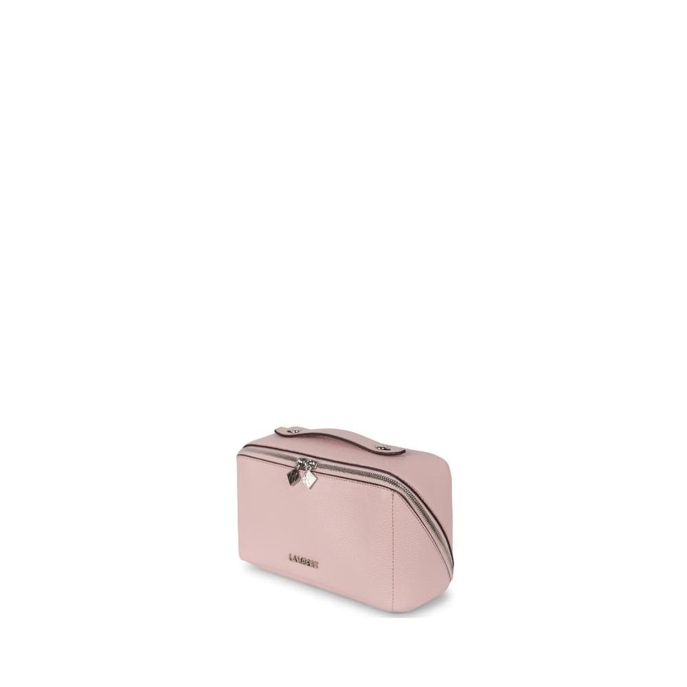 The Jolie - Dusty Pink Vegan leather makeup bag