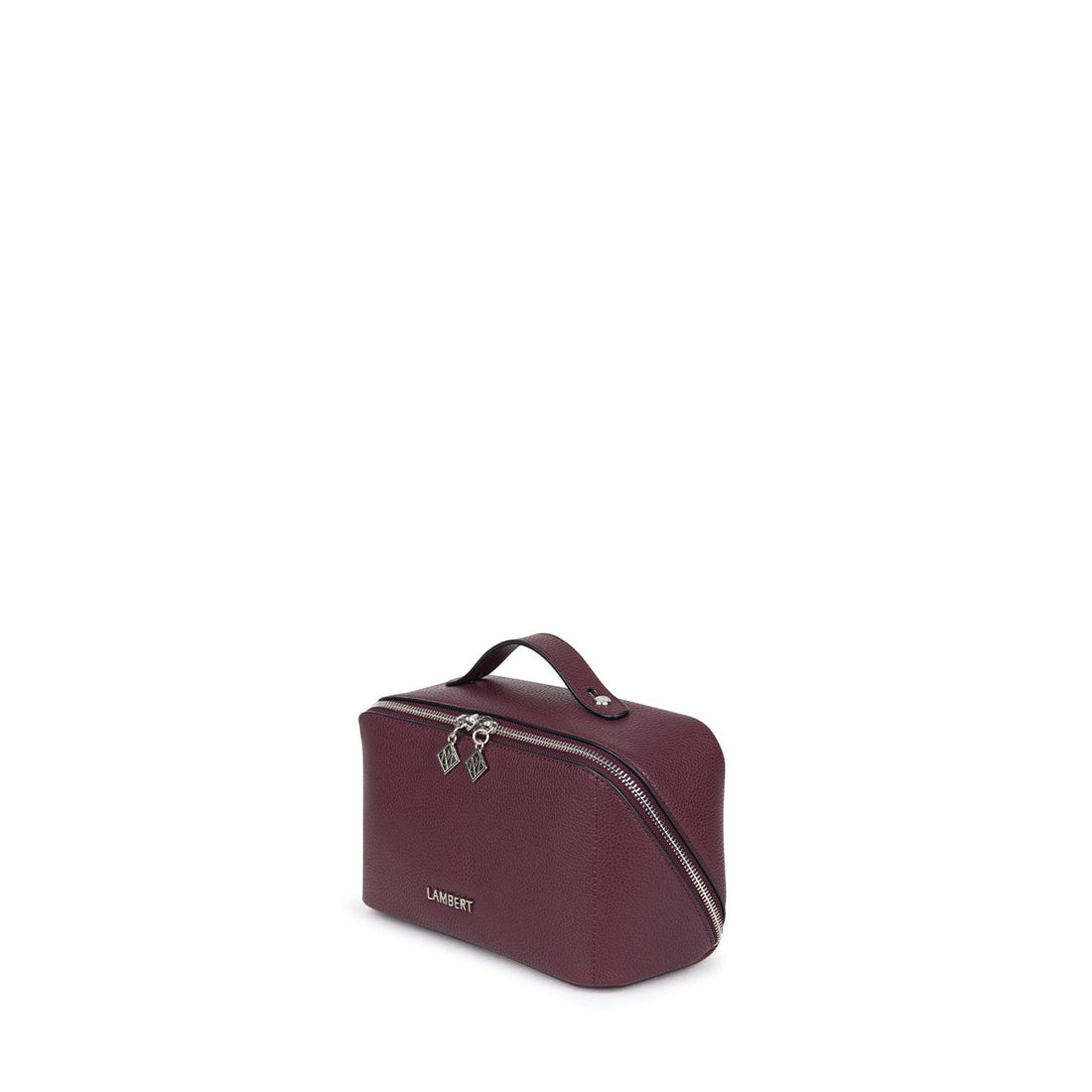 Le Jolie - Trousse à maquillage en cuir vegan cabernet
