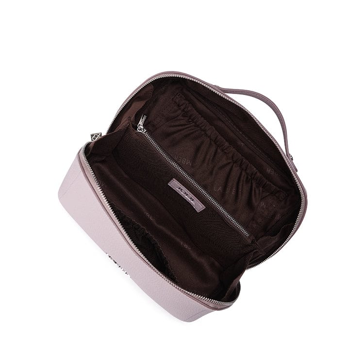 La Jolie - Trousse à maquillage en cuir vegan muse