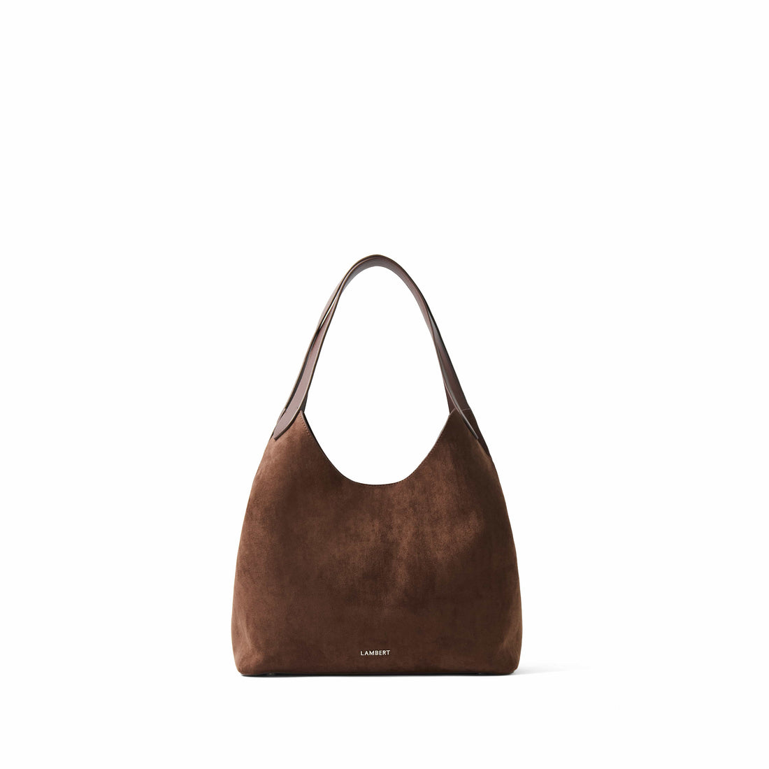 The Katy - Chocolate Vegan Suede Tote Bag