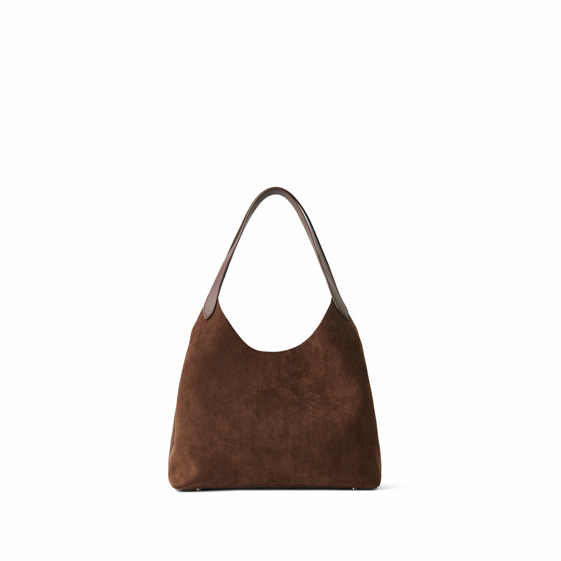 The Katy - Chocolate Vegan Suede Tote Bag