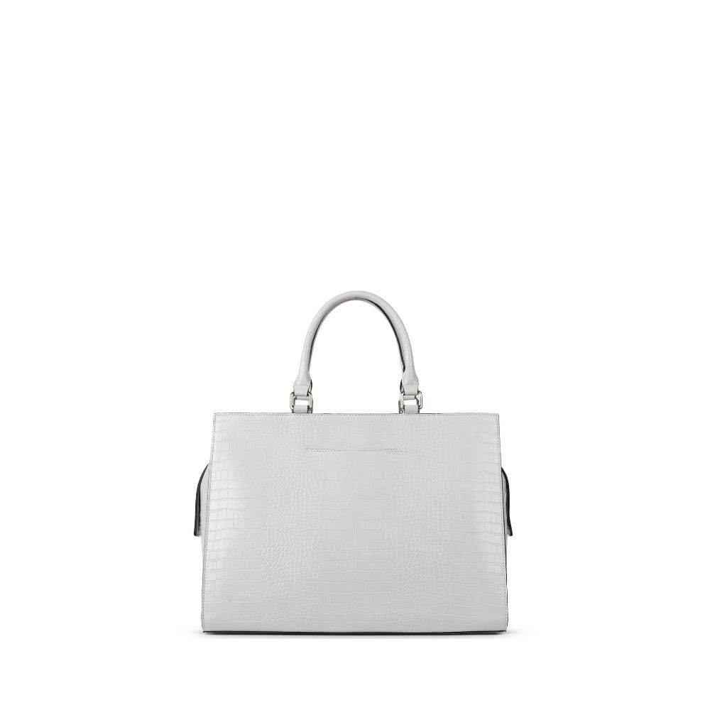 The Kiara - Granite Vegan Leather Tote Bag