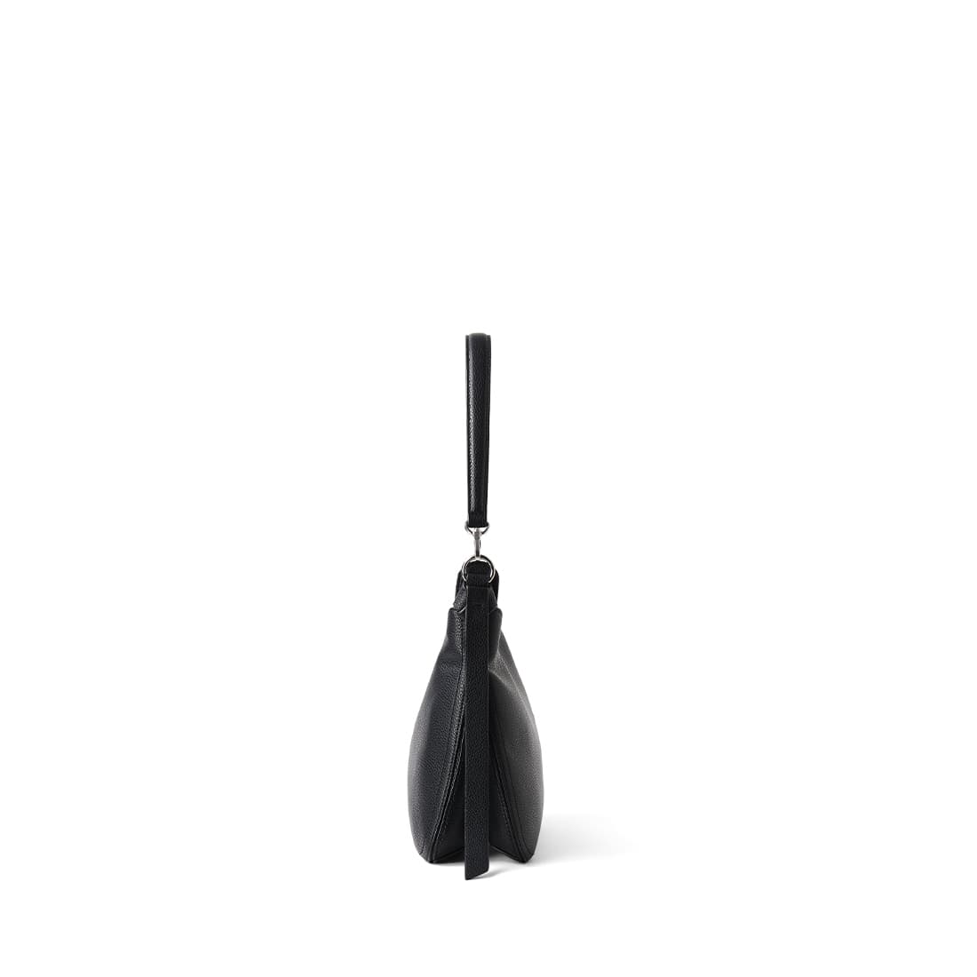 The Leonie - 2 in 1 Black Vegan Leather Shoulder Bag