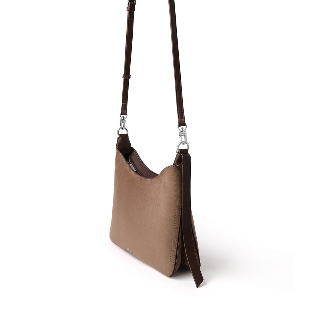 The Leonie - 2 in 1 TaupeVegan Leather Shoulder Bag