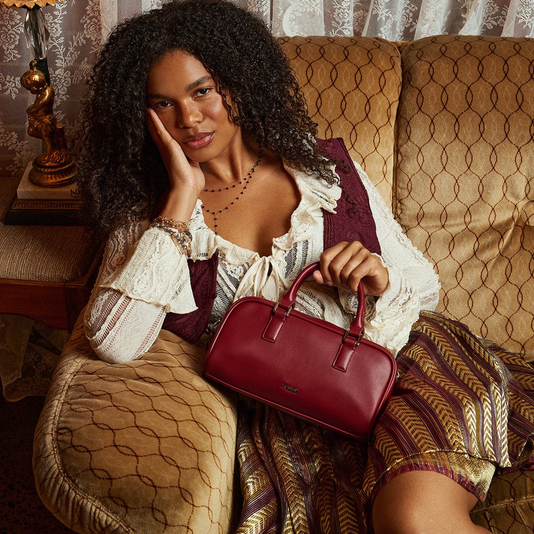 The Camille – 2-in-1 Passion Vegan Leather Handbag – Lambert