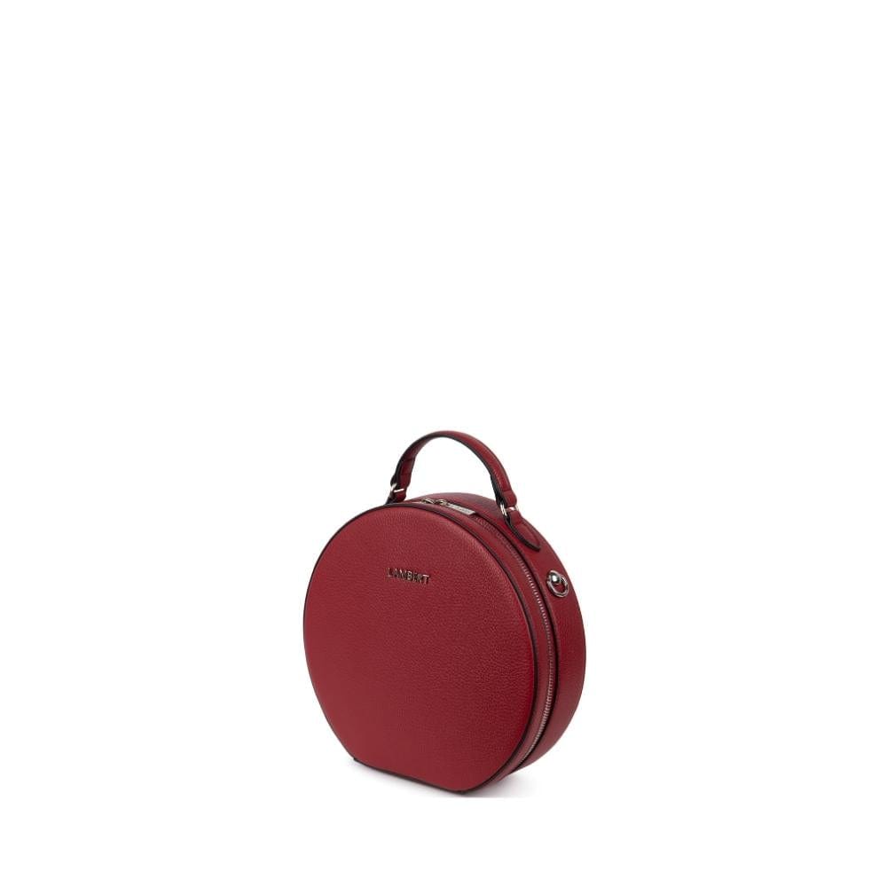 Le Livia - Sac à main 3-en-1 en cuir vegan rouge