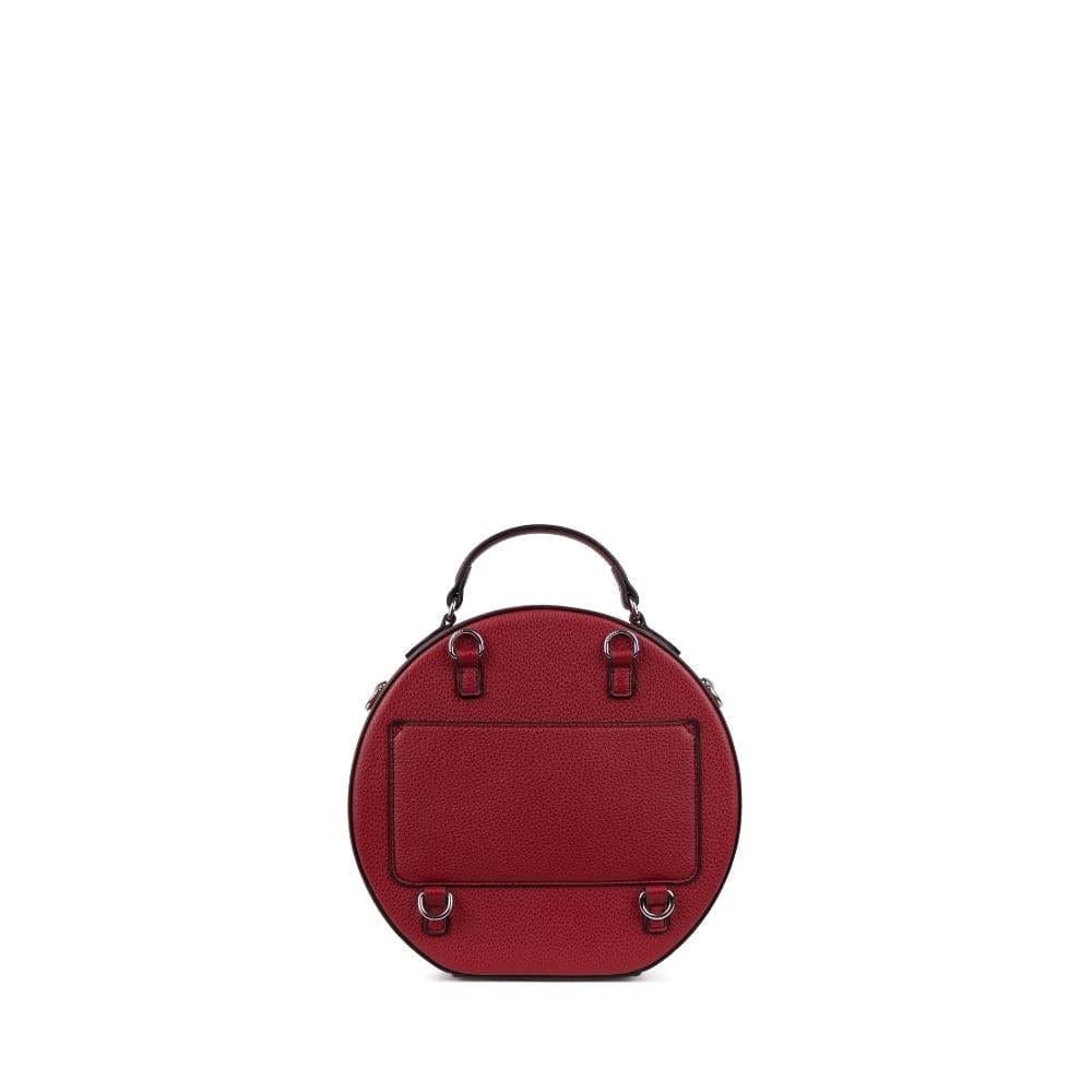 The Livia - 3-In-1 Rouge Vegan Leather Handbag