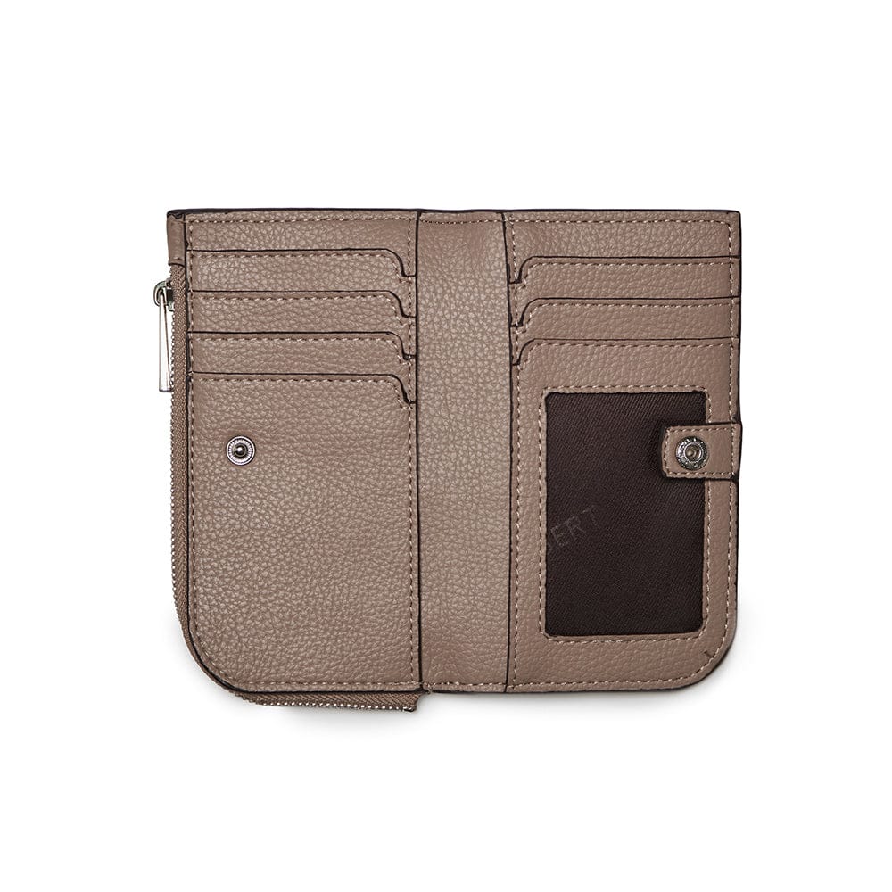 Le Lucia - Portefeuille en cuir vegan terra