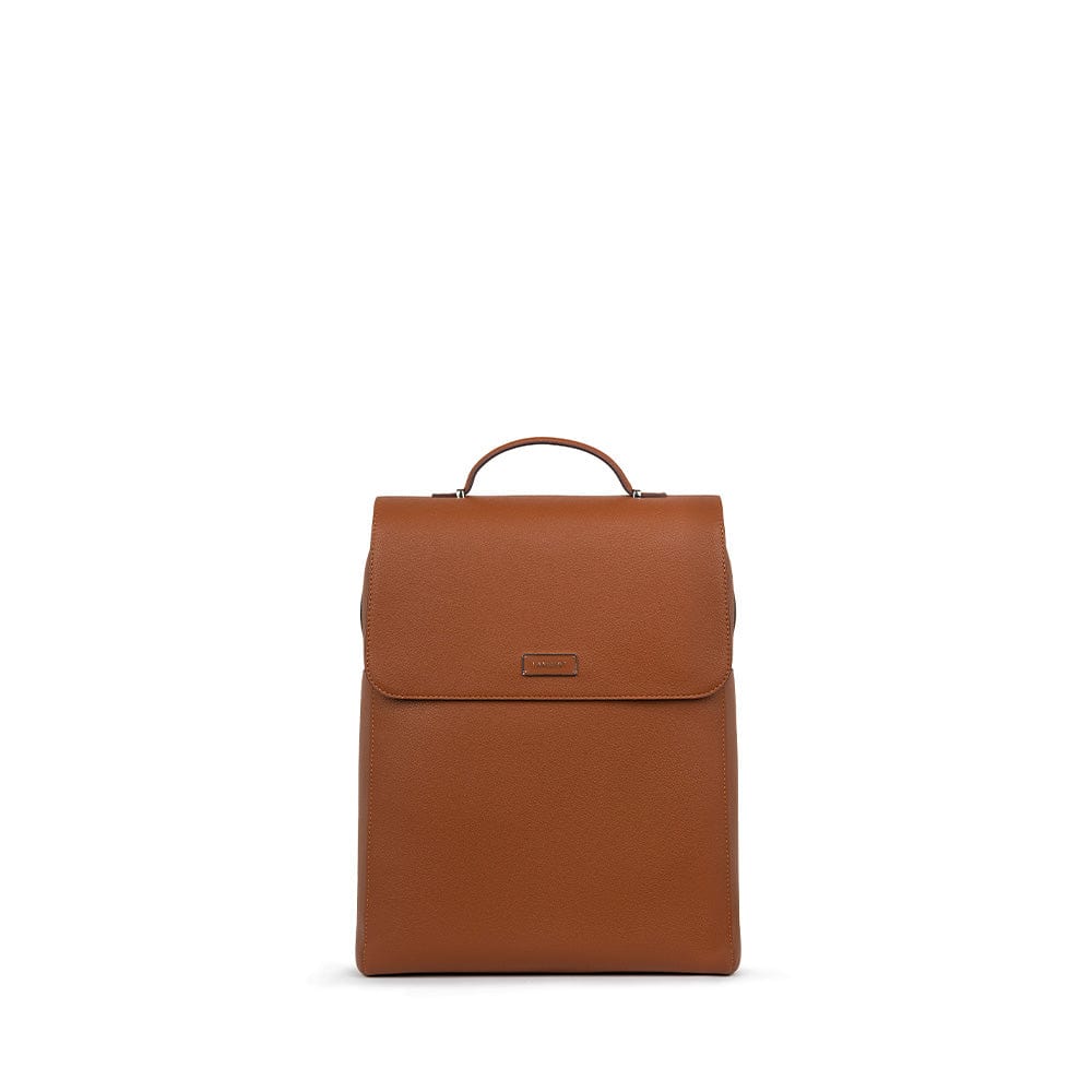 The Lydia - Black Vegan Leather Backpack – Lambert