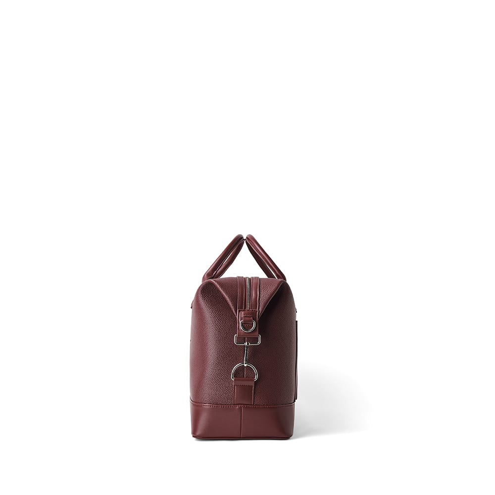 The Mae- Cassis Small Travel Bag Veagn Leather