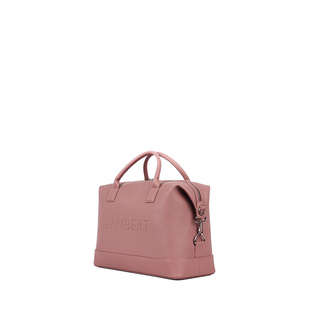 The Mae – Clay Small Vegan Leather Travel Bag