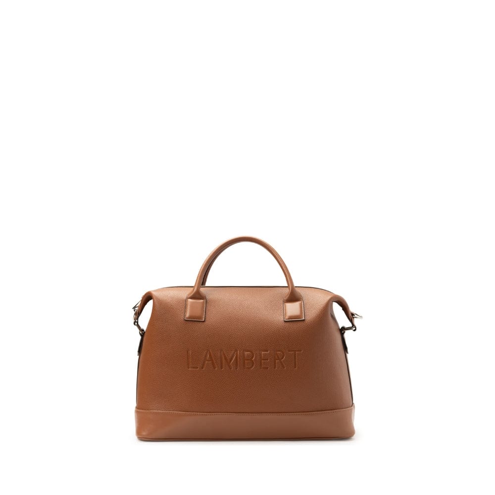 Petit sac de voyage en cuir Le Mae - Lambert