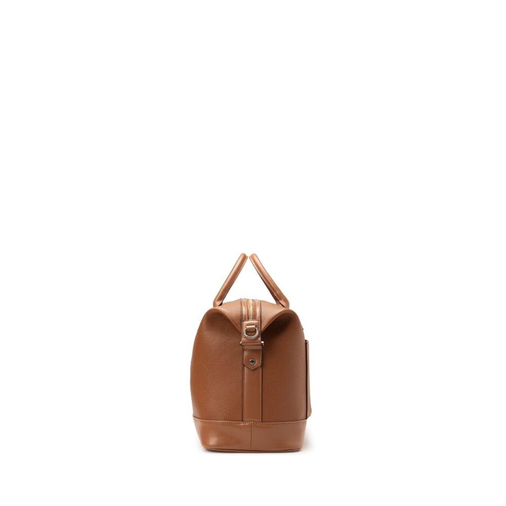 Le Mae - Sac de voyage fourre-tout en cuir vegan affogato