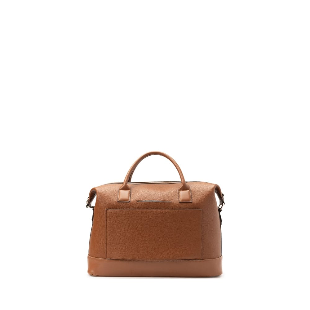 Le Mae - Sac de voyage fourre-tout en cuir vegan affogato