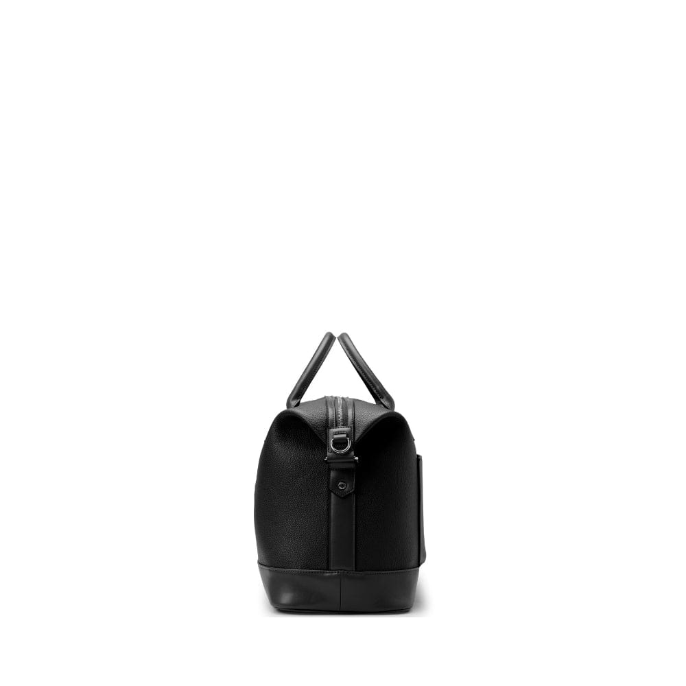 Le Mae - Petit sac de voyage en cuir vegan noir