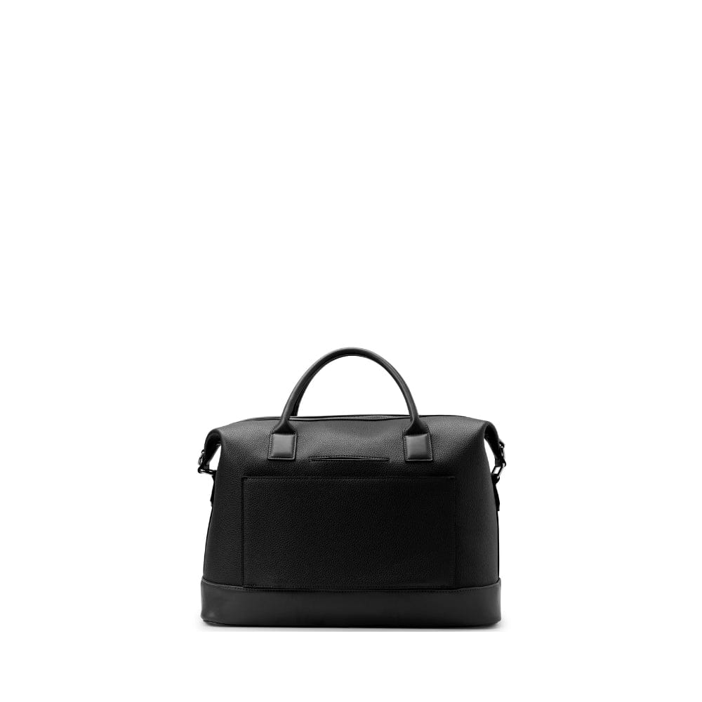 Le Mae - Sac de voyage fourre-tout en cuir vegan noir