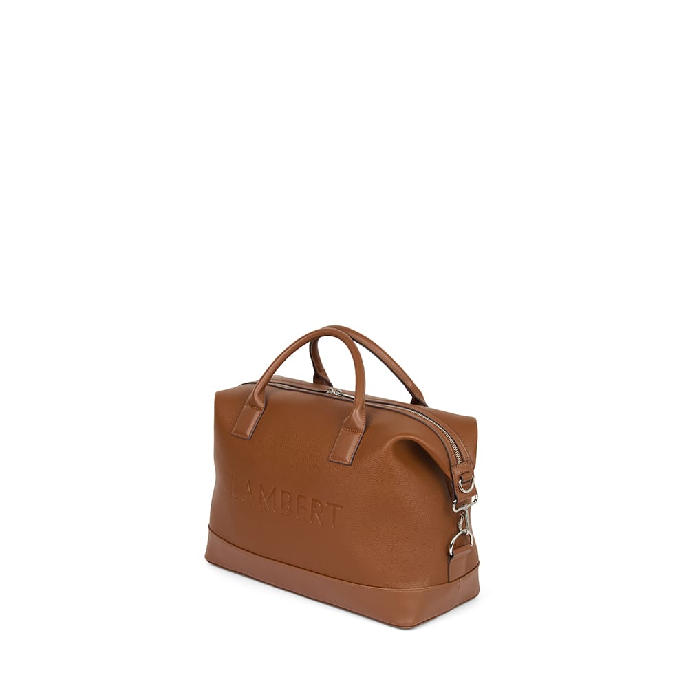 Le Mae - Petit sac de voyage en cuir vegan affogato
