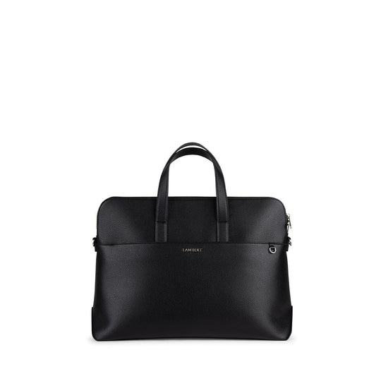 Le Malorie - Mallette 2-en-1 en cuir vegan noir