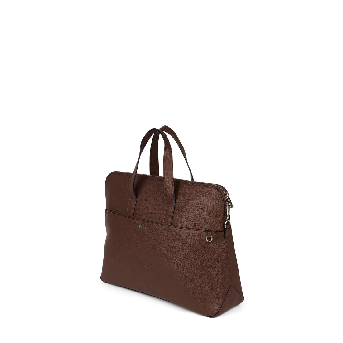Le Malorie - Mallette 2-en-1 en cuir vegan chocolate