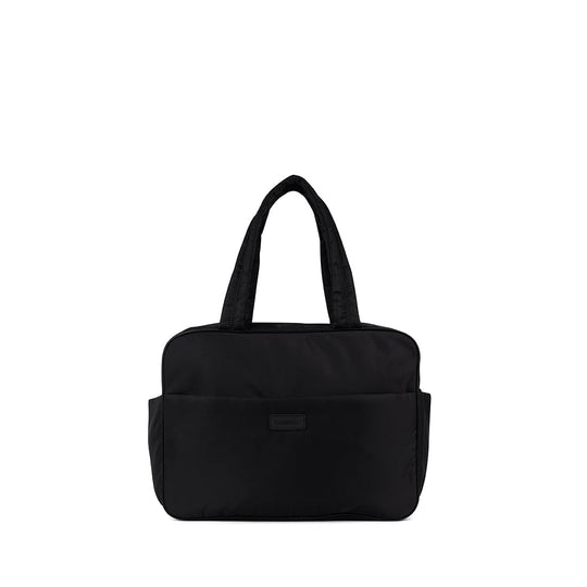 The Marlow – Black Weekender Bag in Nylo