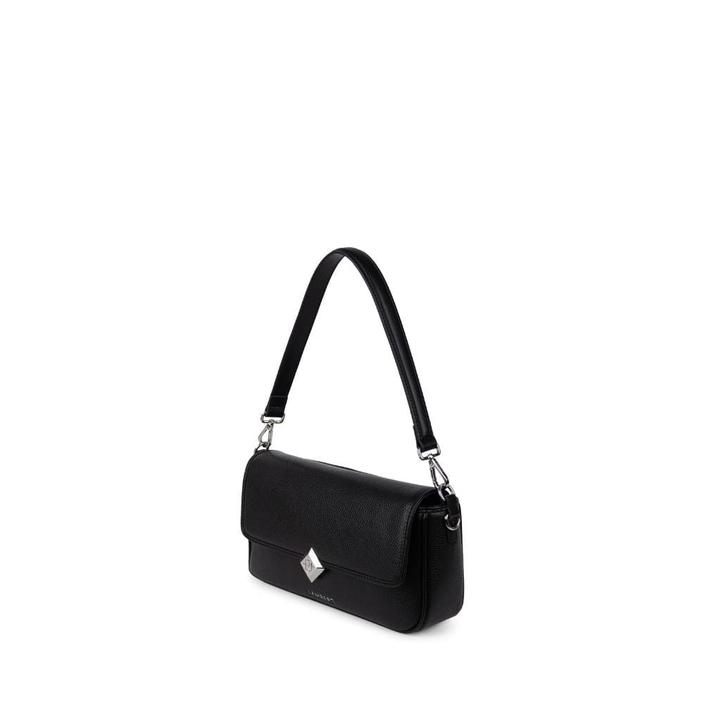 The Mathilda 2 in 1 Black Vegan Leather Handbag